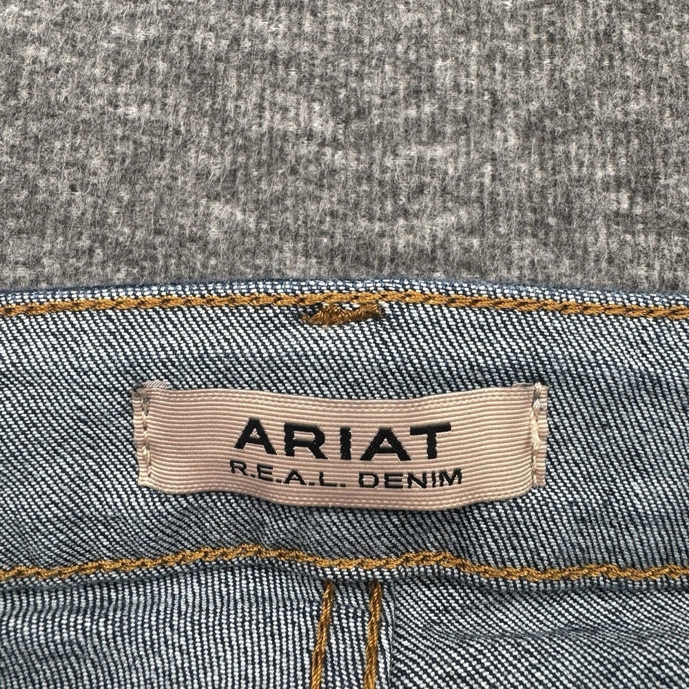 Dark Blue Flare Jeans - Women - Picture 3 of 16